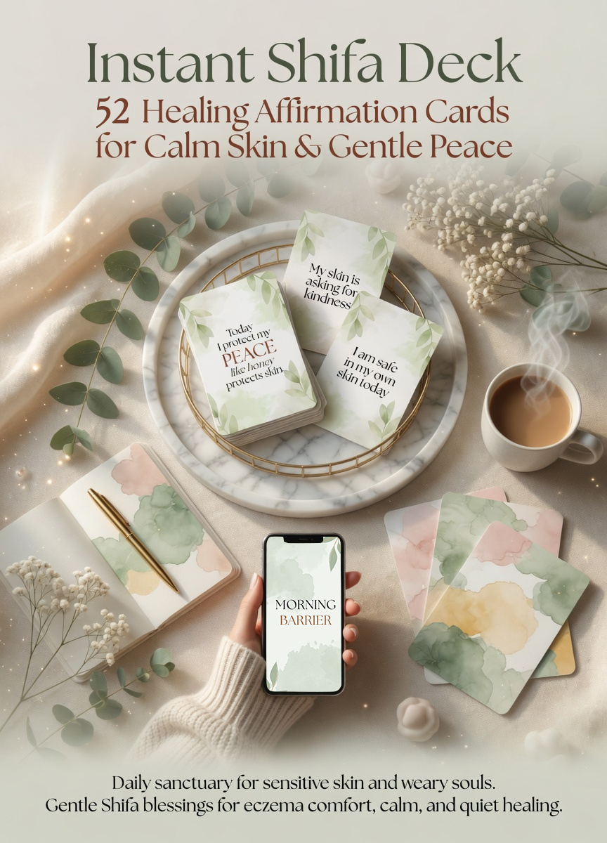 Shifa Mini Bundle: 52 Eczema Affirmation Cards 1 Shifa Mini Bundle: 52 Eczema Affirmation Cards